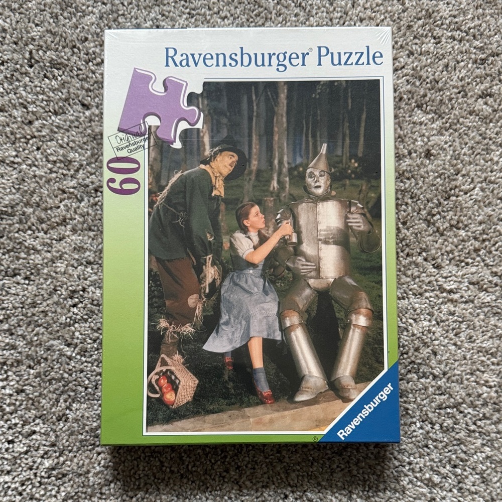 The Wizard of Oz The Yellow Brick Road Ravensburger 60 Piece Puzzle New Sealed